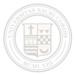 the logo for the sacred heart university